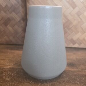 Crofton Vase Light Gray Home Decor‎ Floral Ceramic Neutral Versatile 7" x 5.5"
